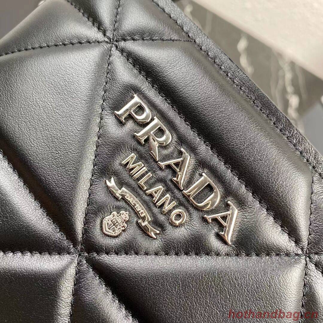 Prada Nappa Leather Prada Spectrum Tote 1BG319 black