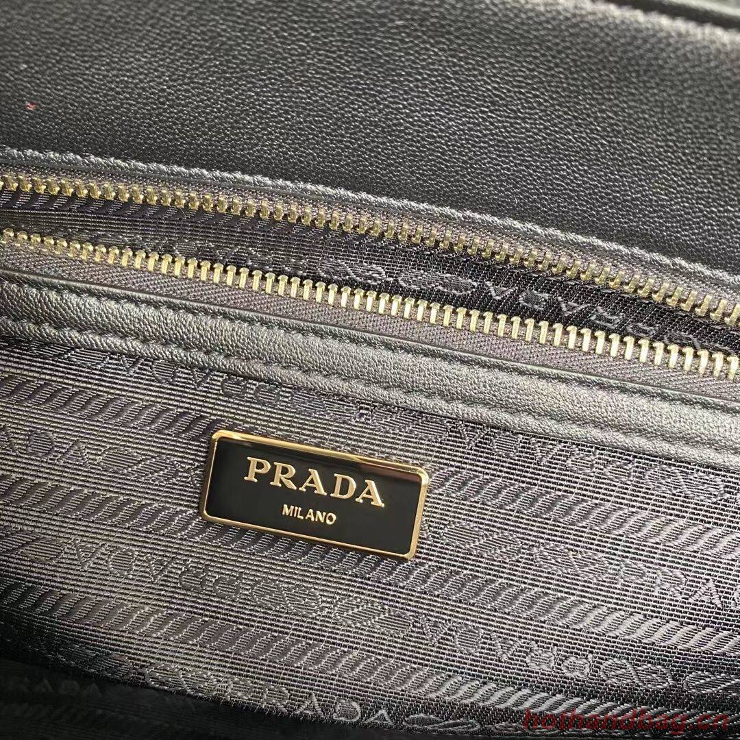 Prada Nappa Leather Prada Spectrum Tote 1BG863 black