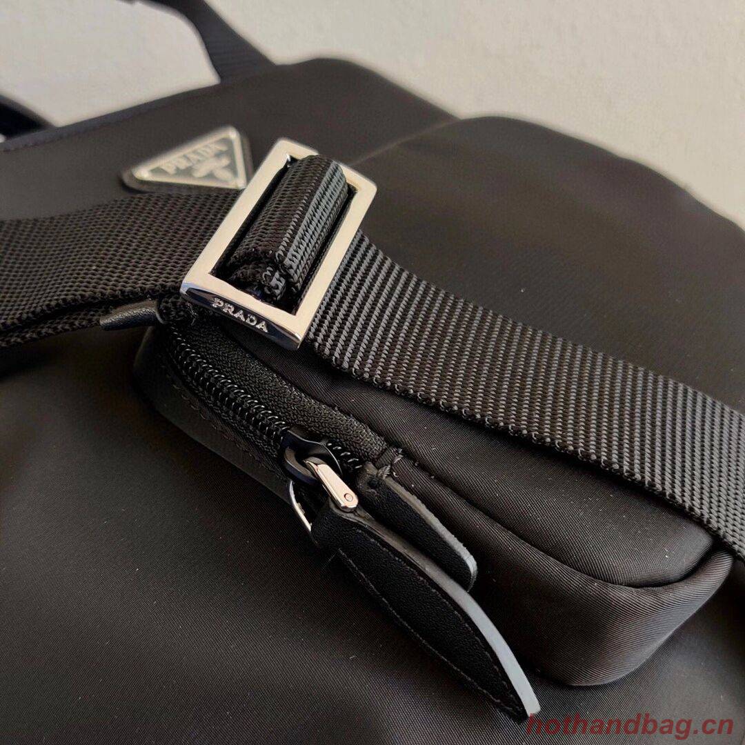 Prada Re-Edition nylon tote bag 1BG354 black