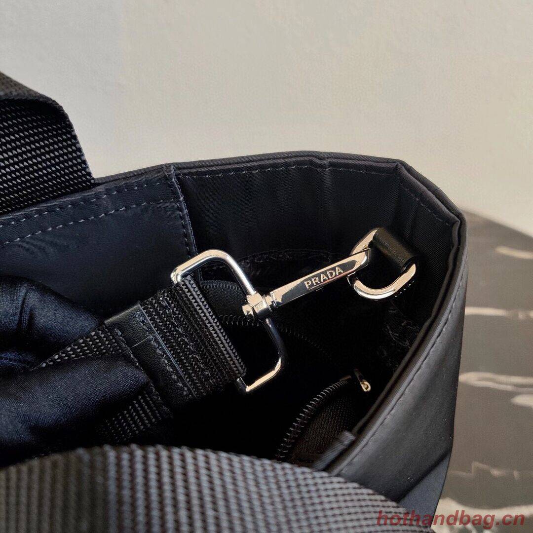 Prada Re-Edition nylon tote bag 1BG354 black