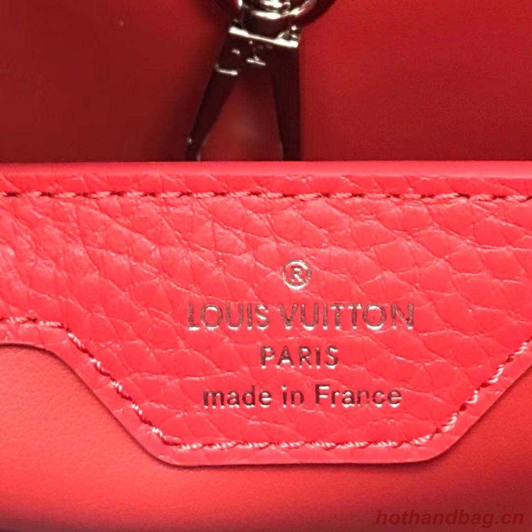 Louis Vuitton CAPUCINES PM M57519 red&blue