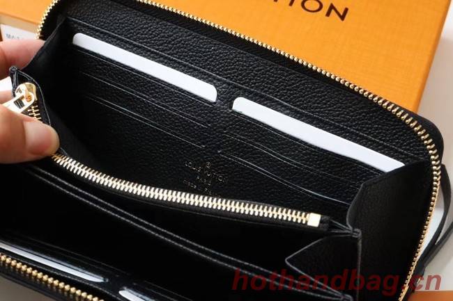 Louis Vuitton Original Monogram Empreinte Wallet M60571 black