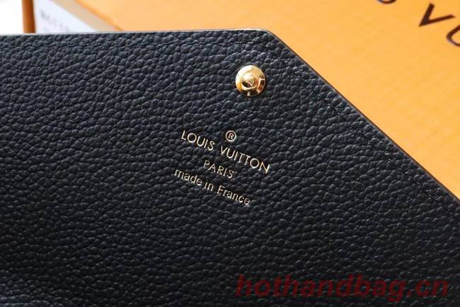 Louis Vuitton Original Monogram Empreinte Wallet M61182 black