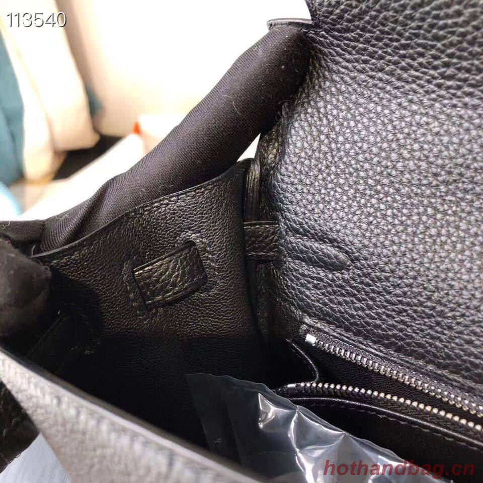 Hermes Kelly 28cm Shoulder Bags Togo Leather KL28 Black