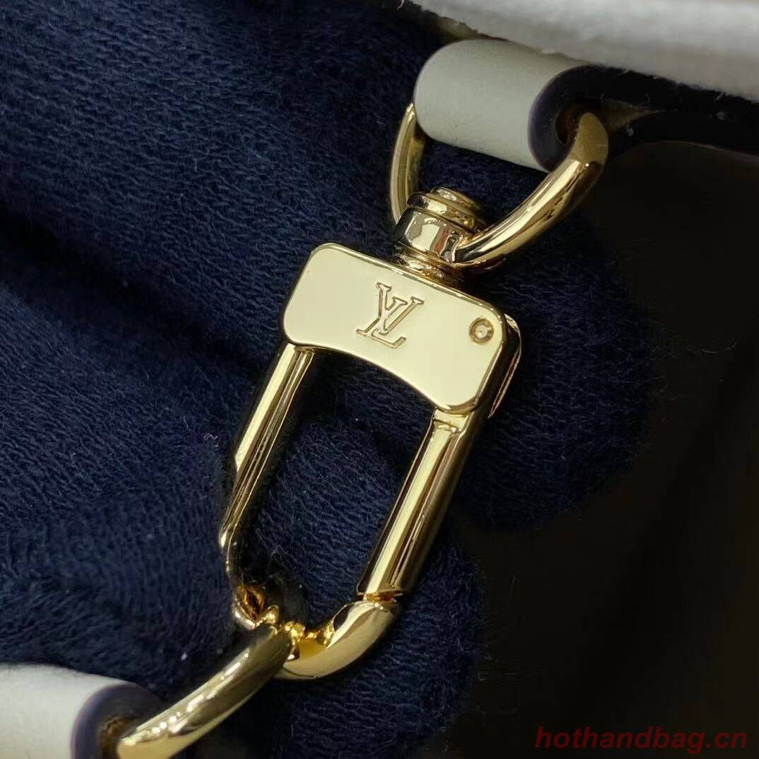 Louis Vuitton Original Onthego medium tote bag cream M45717 Orange Logo