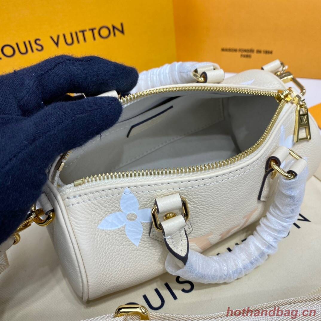 Louis Vuitton PAPILLON BB M45708 Cream&Saffron