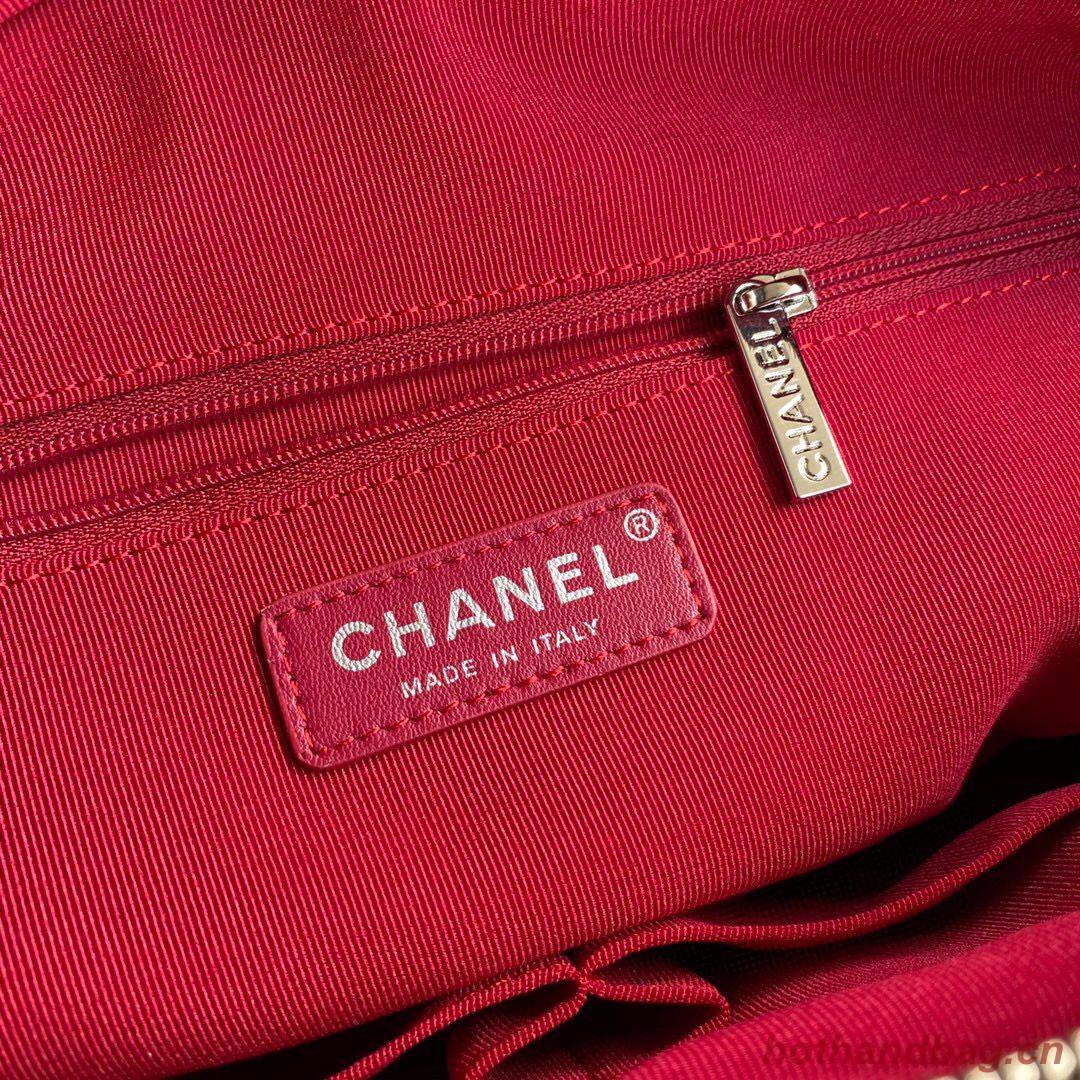 Chanel Original Leather Gabrielle Hobo Bag A93824 Black