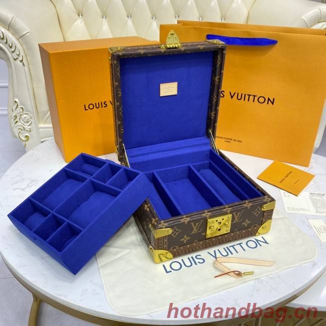 Louis Vuitton NICE JEWELRY CASE M47120 blue