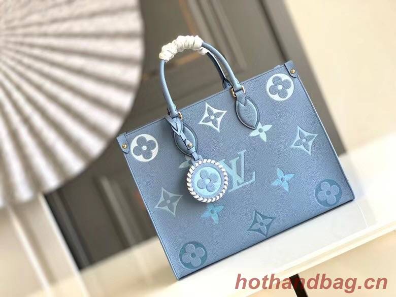 Louis Vuitton ONTHEGO MM M45718 Summer Blue