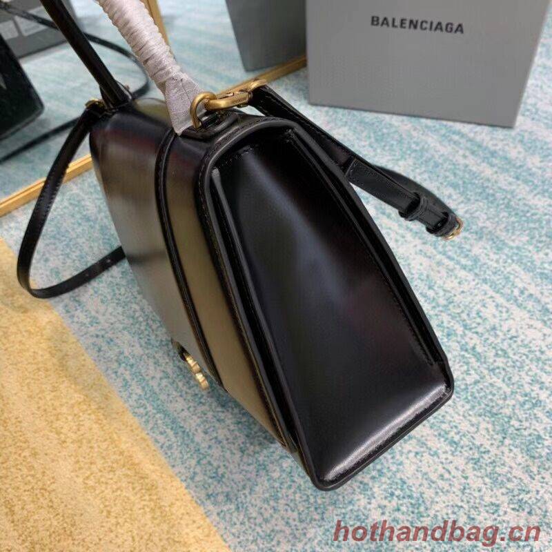 Balenciaga HOURGLASS MEDIUM TOP HANDLE BAG B108892 black