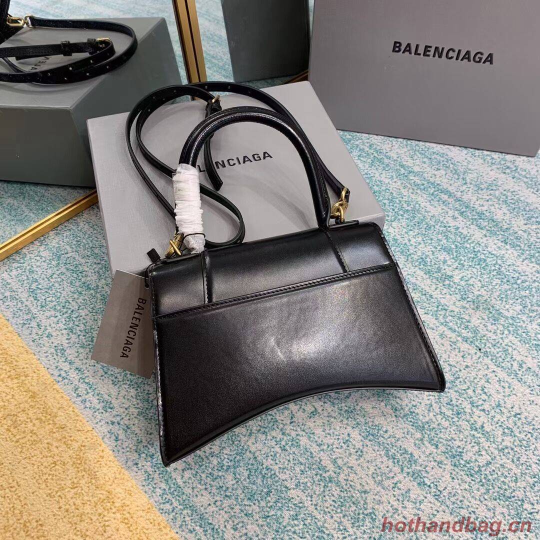 Balenciaga HOURGLASS SMALL TOP HANDLE BAG B108895-1 black