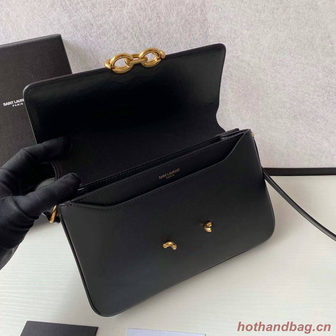 YSL LE MAILLON SATCHEL IN SMOOTH LEATHER 6497952 black