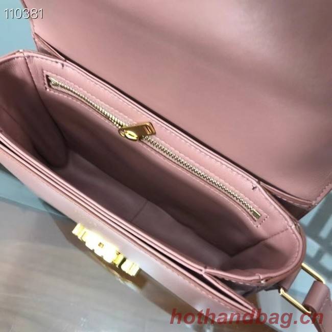 Celine TEEN TRIOMPHE BAG IN SHINY CALFSKIN MINERAL 188423 pink