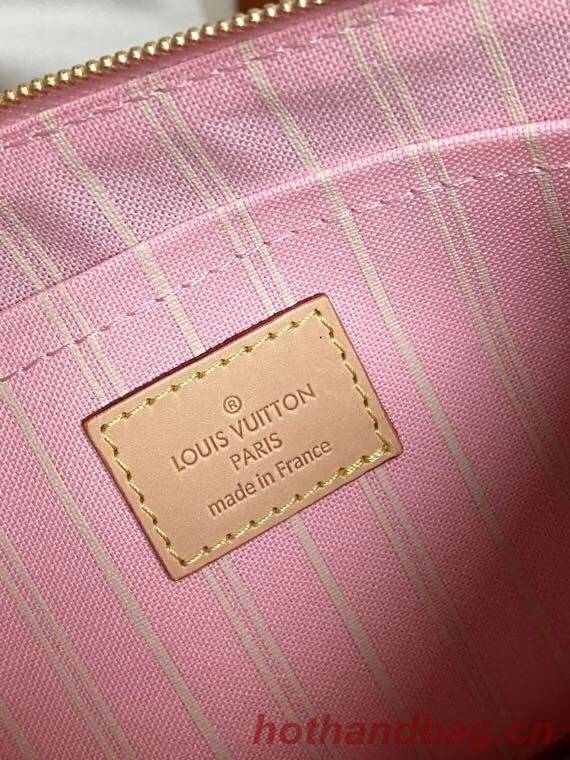 Louis Vuitton NEVERFULL MM M45680 Pink & Yellow