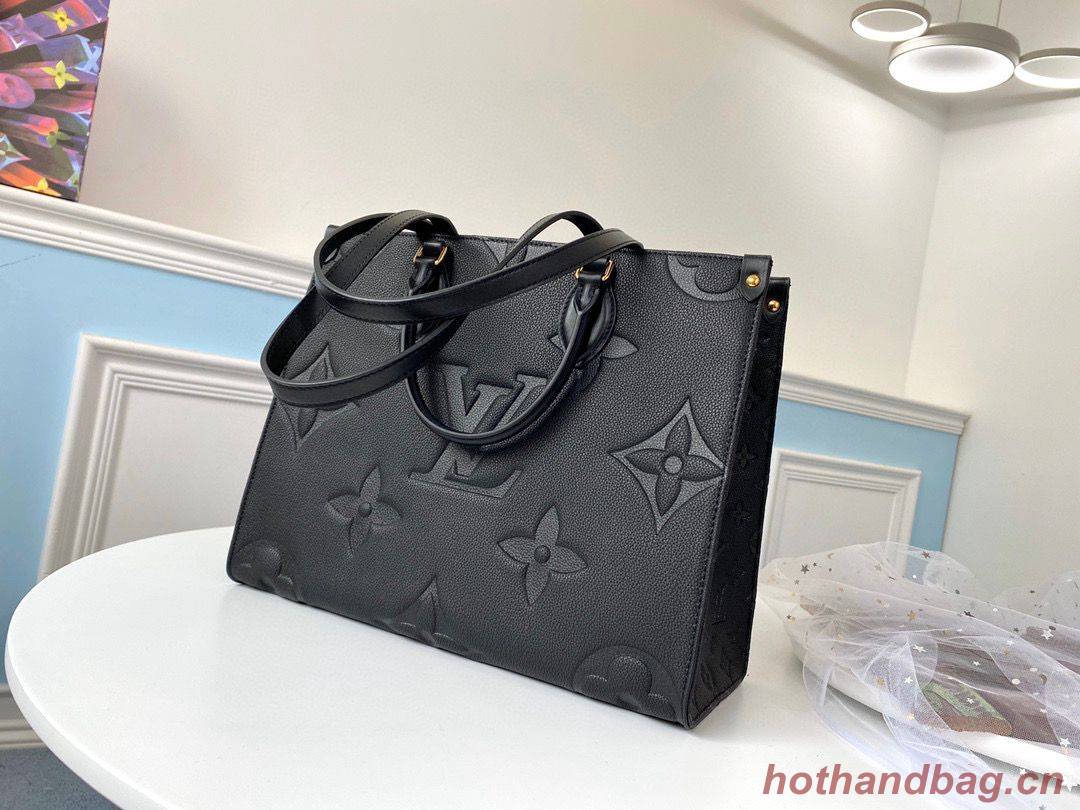 Louis Vuitton ONTHEGO Original Leather Medium Bag M45040 Black