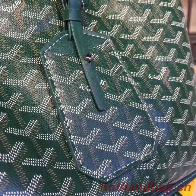 Goyard Calfskin Leather Tote Bag 20208 green