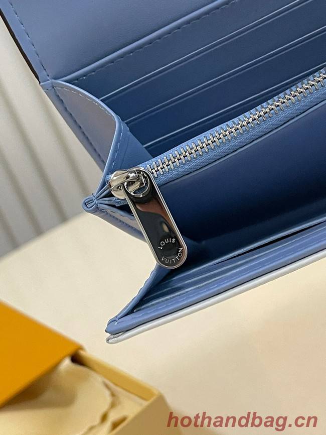 Louis Vuitton IRIS WALLET M60143 Gradient Blue