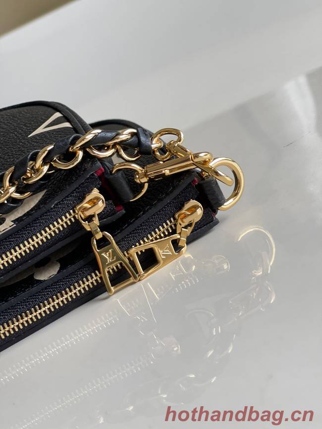 Louis Vuitton MULTI POCHETTE ACCESSOIRES M45777 Black&Cream