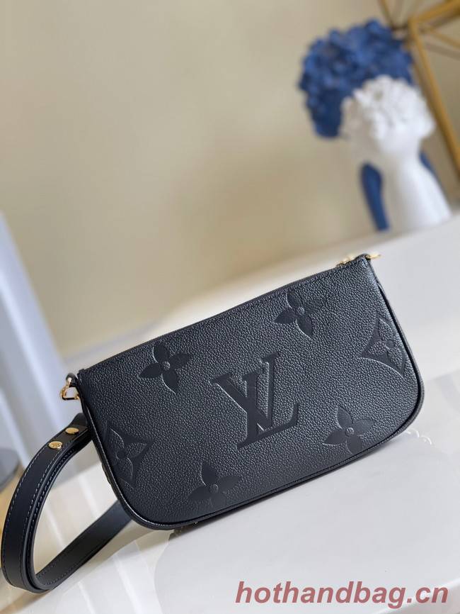 Louis Vuitton MULTI POCHETTE ACCESSOIRES M80399 Black
