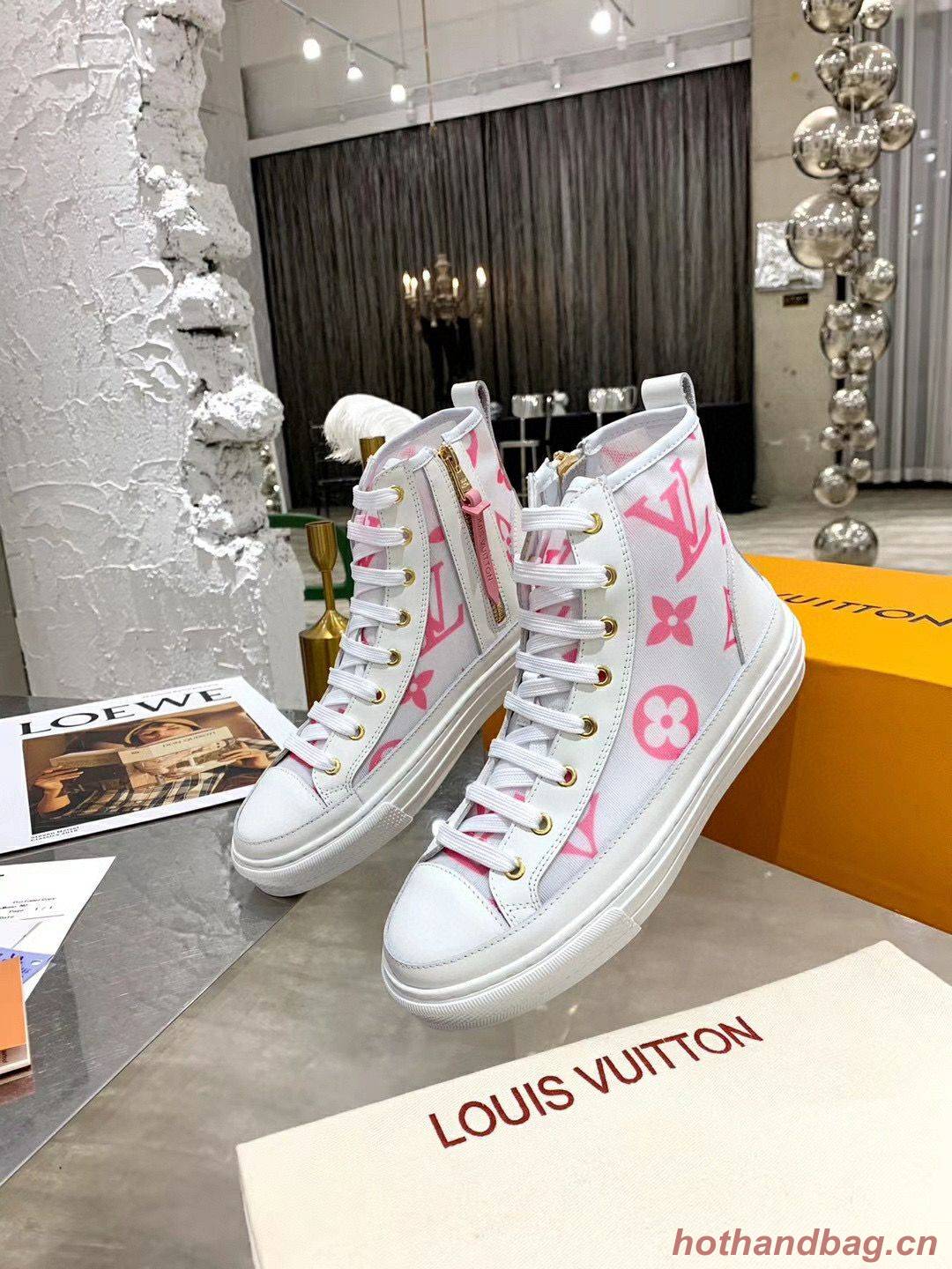 Louis Vuitton Shoes LV10577 Pink