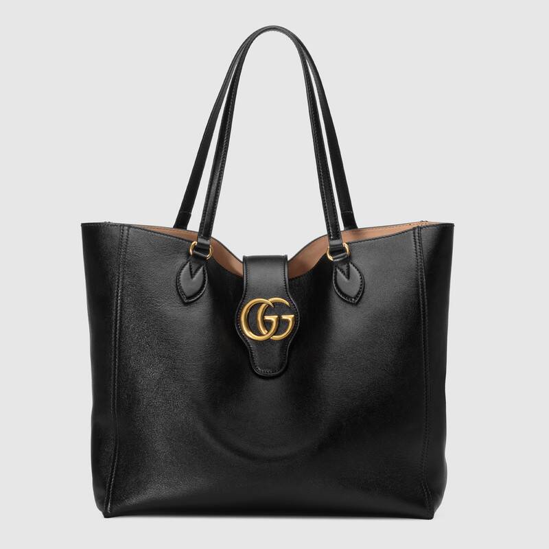 Gucci Medium tote with Double G ‎649577 black