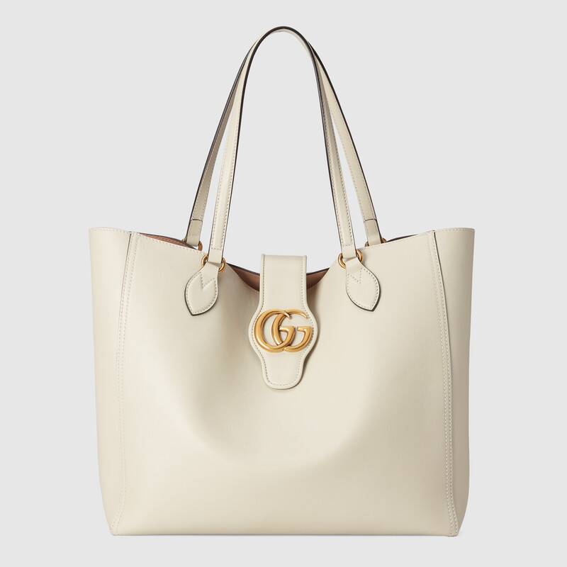 Gucci Medium tote with Double G ‎649577 white