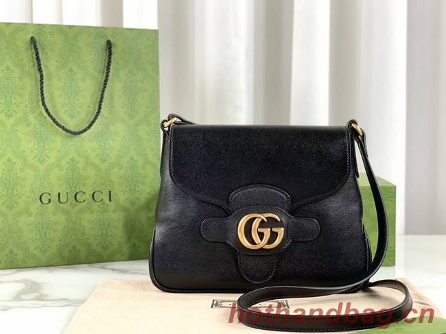Gucci Small messenger bag with Double G 648934 black