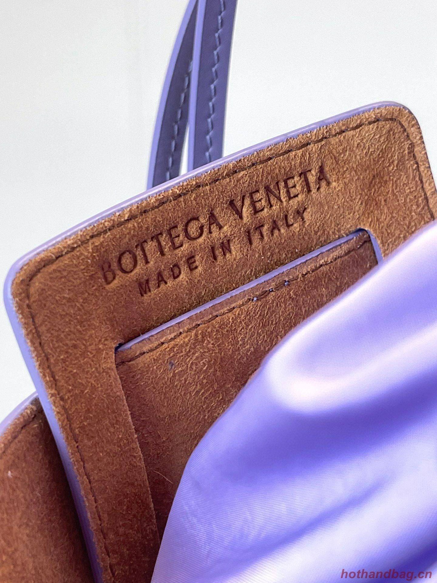 Bottega Veneta The Shell Top Handle Bag BV3655 Purple