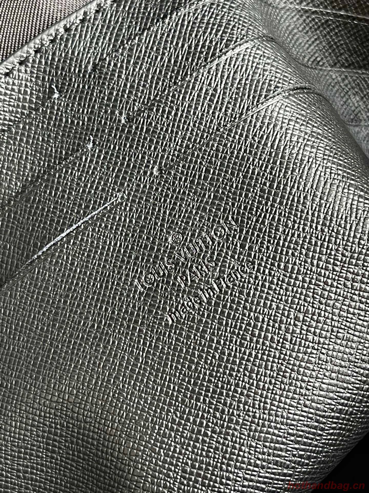 Louis Vuitton Monogram Eclipse POCHETTE Steamer M80140 Black