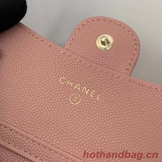 Chanel Original Grained Calfskin Pocket 81081 pink