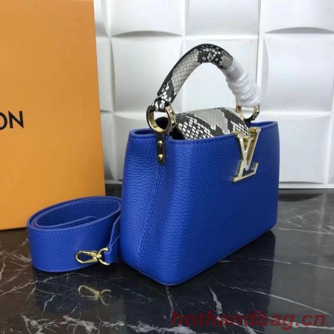 Louis Vuitton CAPUCINES MINI M99676 blue