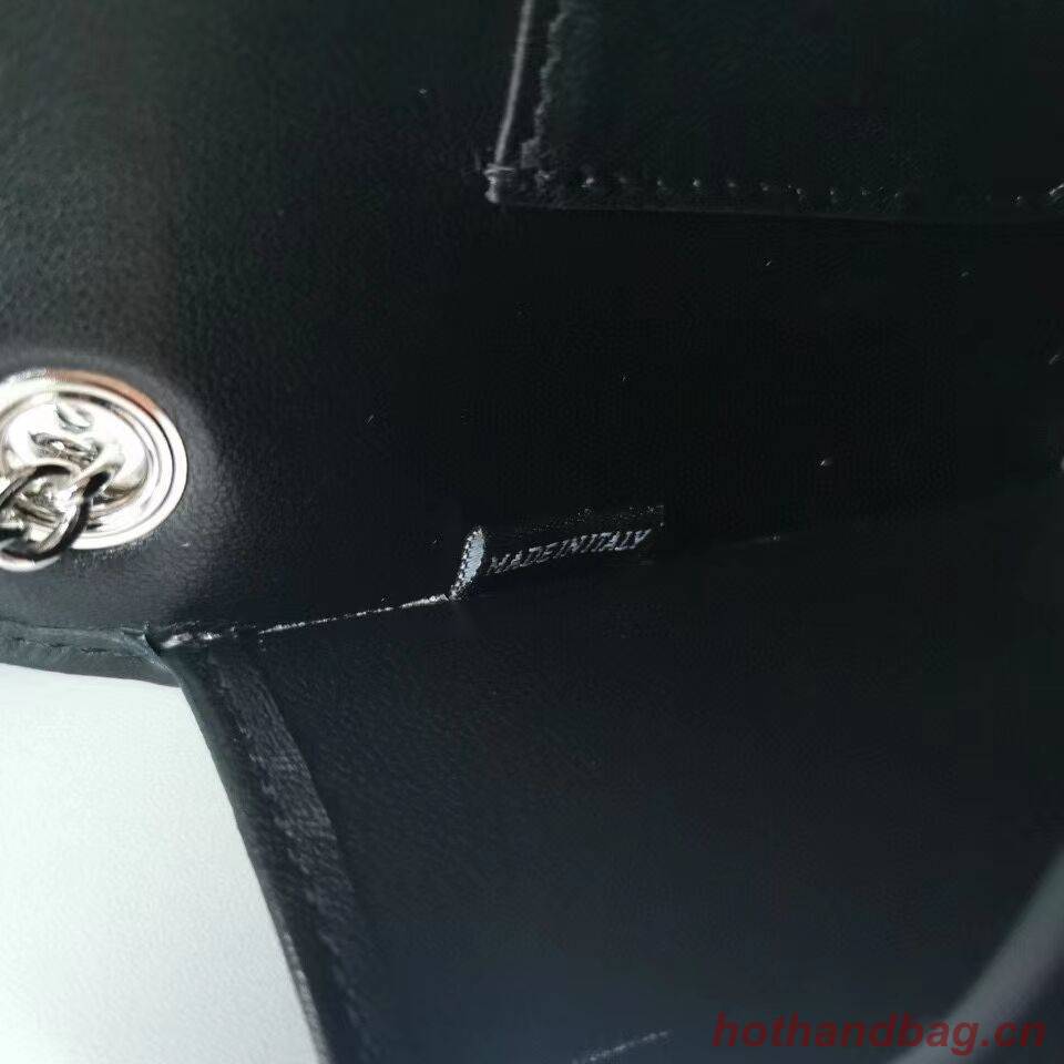 miu miu Matelasse Nappa Leather Shoulder Bag 5AC065 black