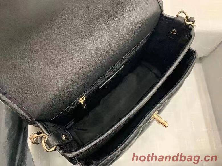 Chanel Cross-body Original Leather Bag AS2447 Black