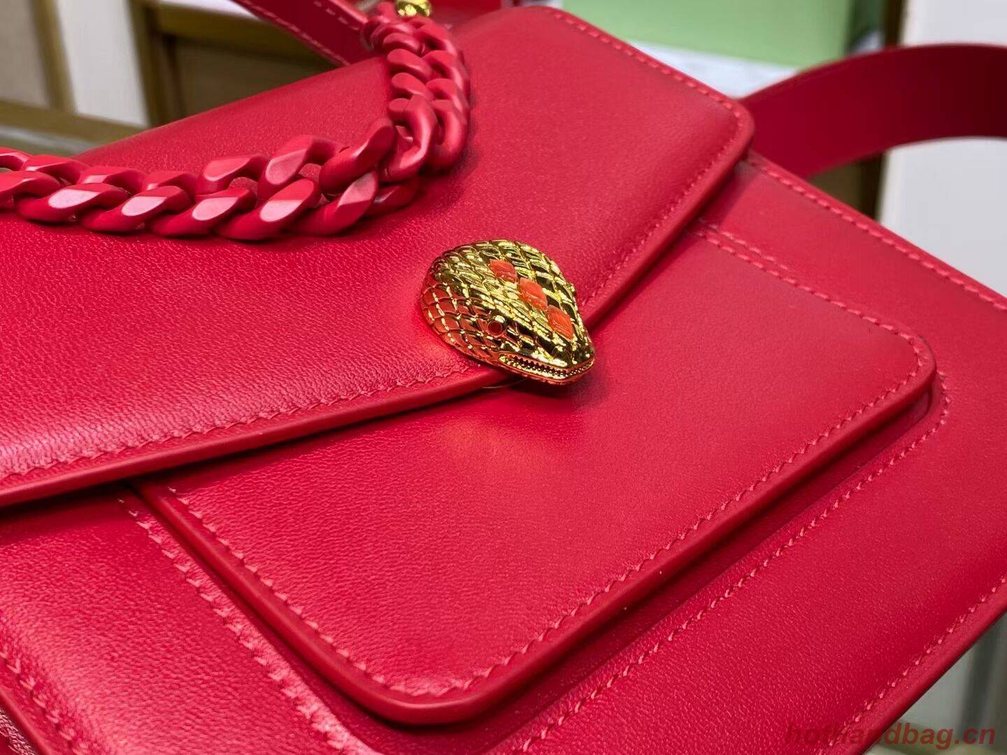 Bvlgari Serpenti Forever leather small crossbody bag B210763 rose