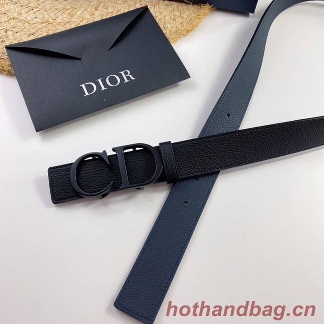 Dior Calf Leather Belt 35MM 2660 black