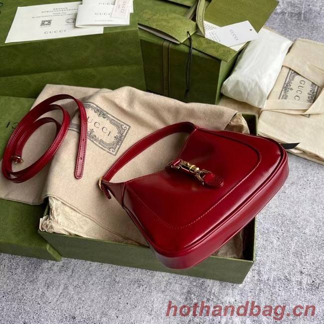 Gucci Jackie 1961 mini hobo bag 637091 red