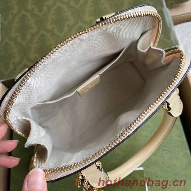 Gucci Horsebit 1955 mini top handle bag 640716 Beige