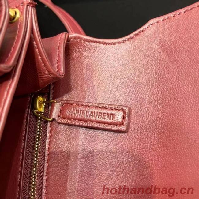 YSL LE MAILLON SATCHEL IN SMOOTH LEATHER 6497952 Burgundy