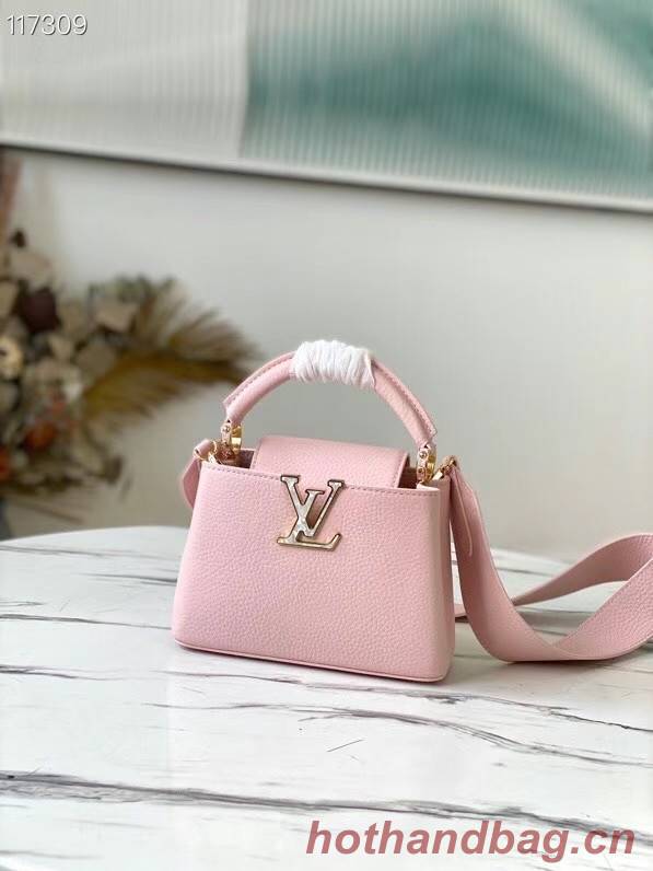Louis Vuitton CAPUCINES MINI M56982 light pink