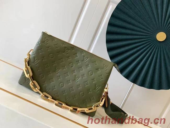 Louis Vuitton COUSSIN MM M57782 Khaki Green