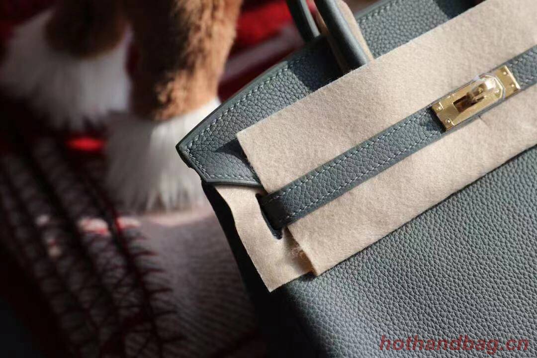 Hermes Birkin Bag Original Leather 35CM 17825 Almond Green