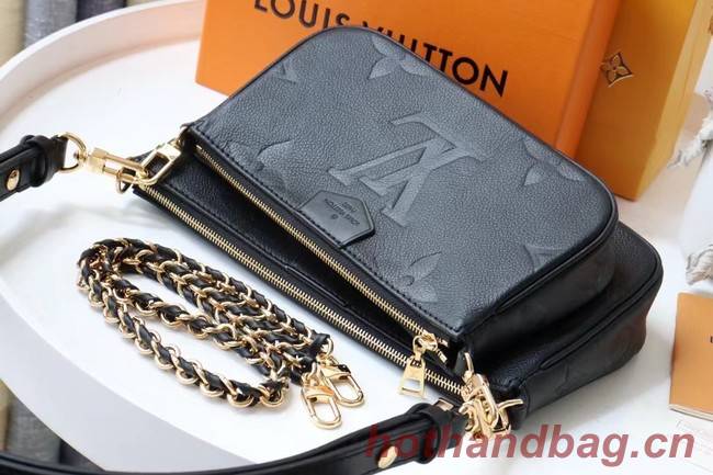 Louis Vuitton MULTI POCHETTE ACCESSOIRES M45777 black