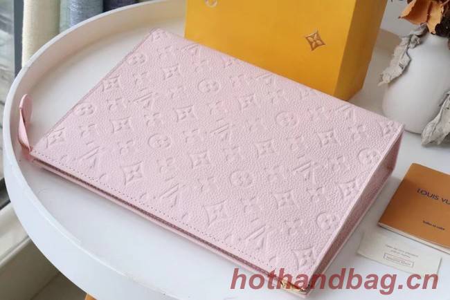 Louis Vuitton Monogram Empreinte POCHETTE VOYAGE MM M41058 pink