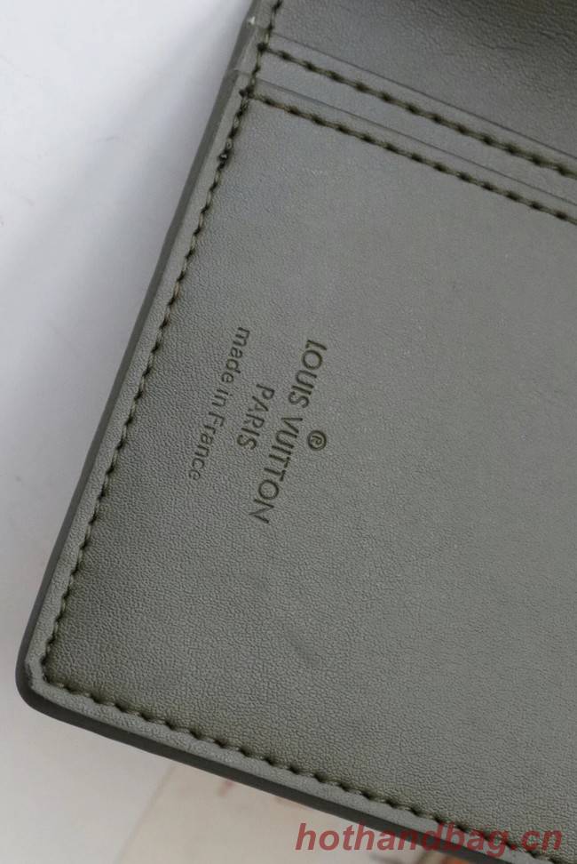 Louis Vuitton BRAZZA WALLET M62900 Khaki