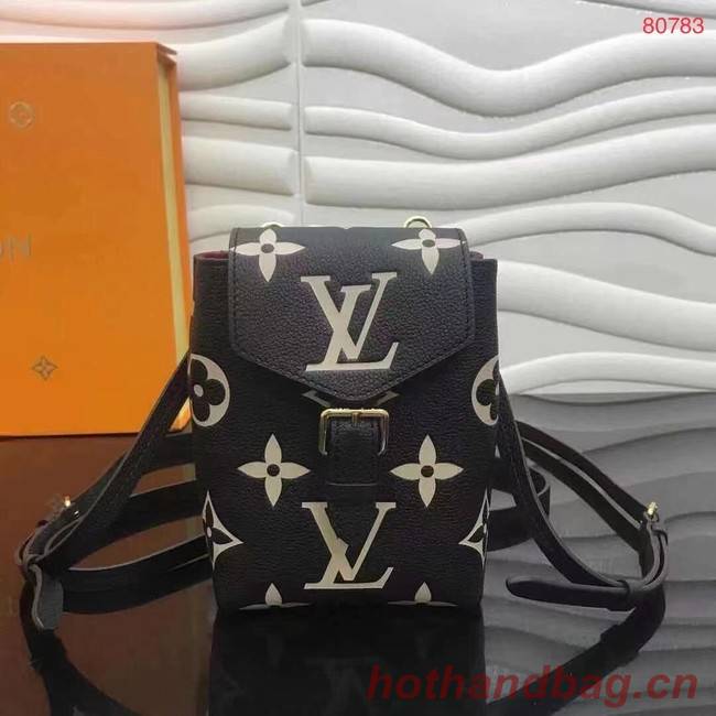 Louis Vuitton TINY BACKPACK M80783 Black&Cream