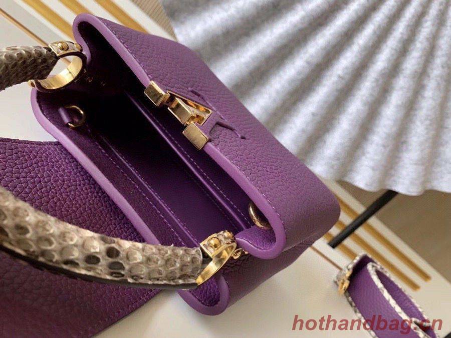 Louis Vuitton CAPUCINES Original Leather PM M96467 Purple