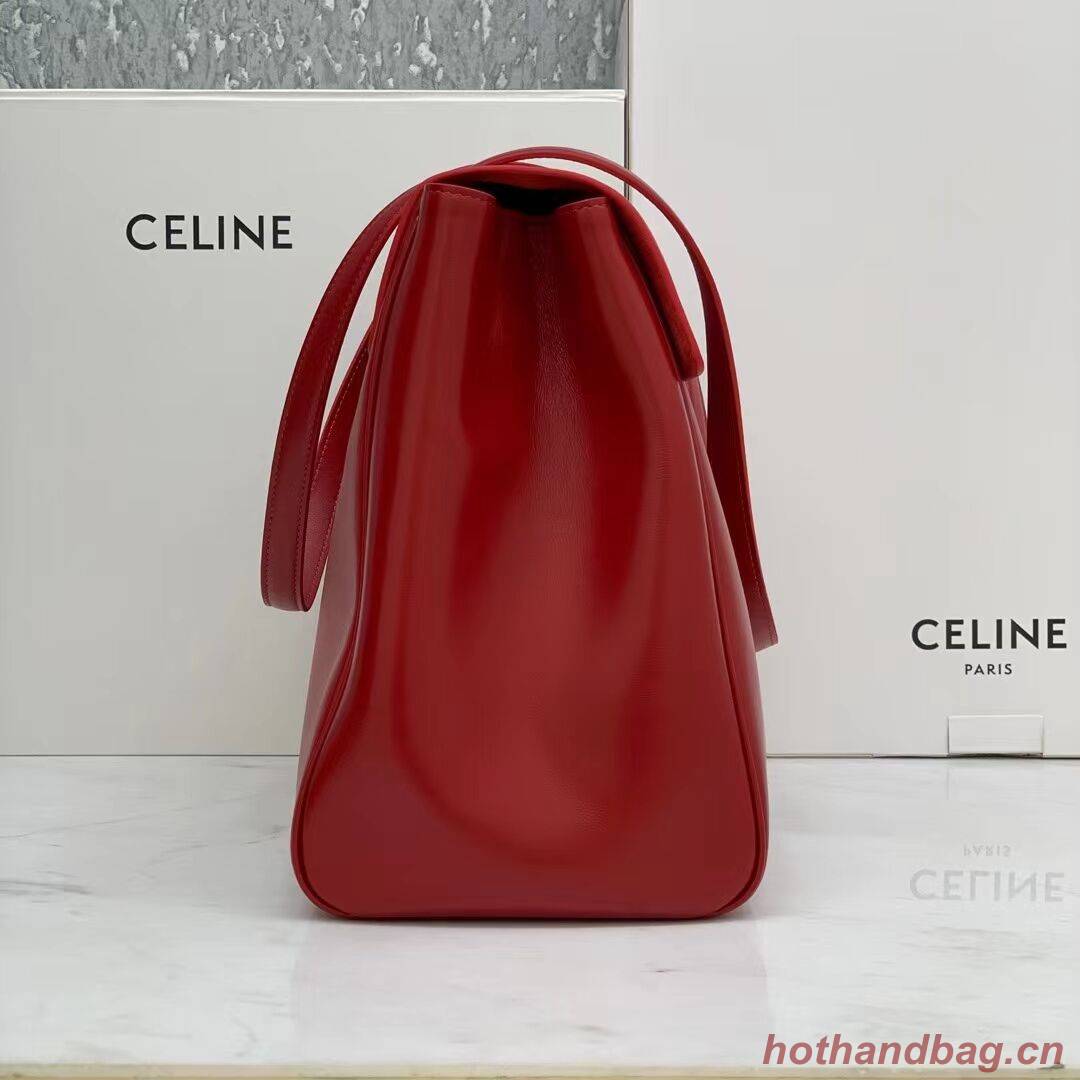 Celine MEDIUM SOFT 16 BAG IN SMOOTH CALFSKIN CR94043 red