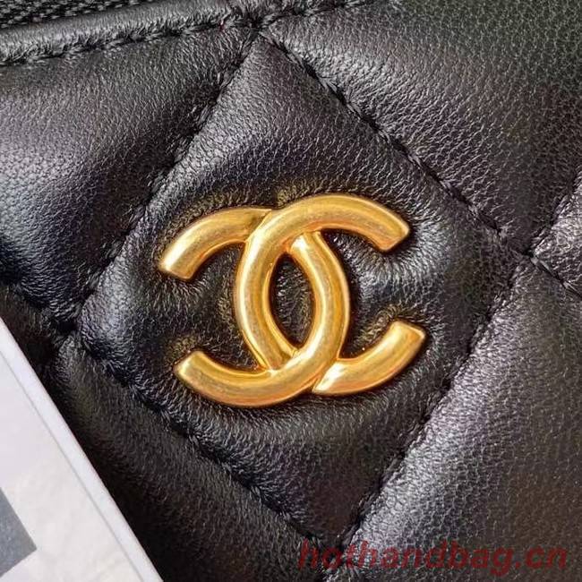 Chanel Original Small classic chain box handbag AP2198 black