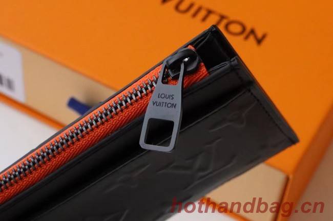 Louis Vuitto COIN CARD HOLDER M80827 black