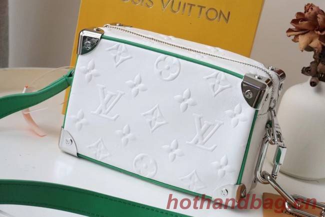 Louis Vuitton MINI SOFT TRUNK M55702 white
